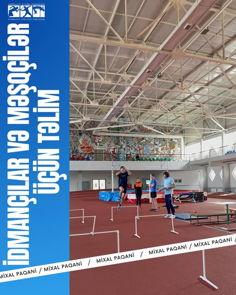 Mixal Paqani Bakı Atletika Mərkəzində təlim keçirdi
