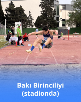 Azərbaycan İdman Akademiyasının stadionunda Bakı Birinciliyi keçirildi.