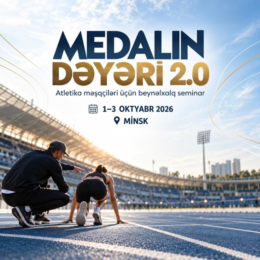 &ldquo;Medalın Dəyəri 2.0&rdquo; adlı online seminar keçiriləcək.