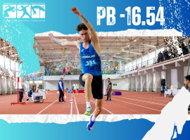 Rüstəm Məmmədov şəxsi nəticəsini yenilədi