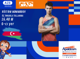 Avropa çempionatında 6-cı yerdə qərarlaşdıq&nbsp;