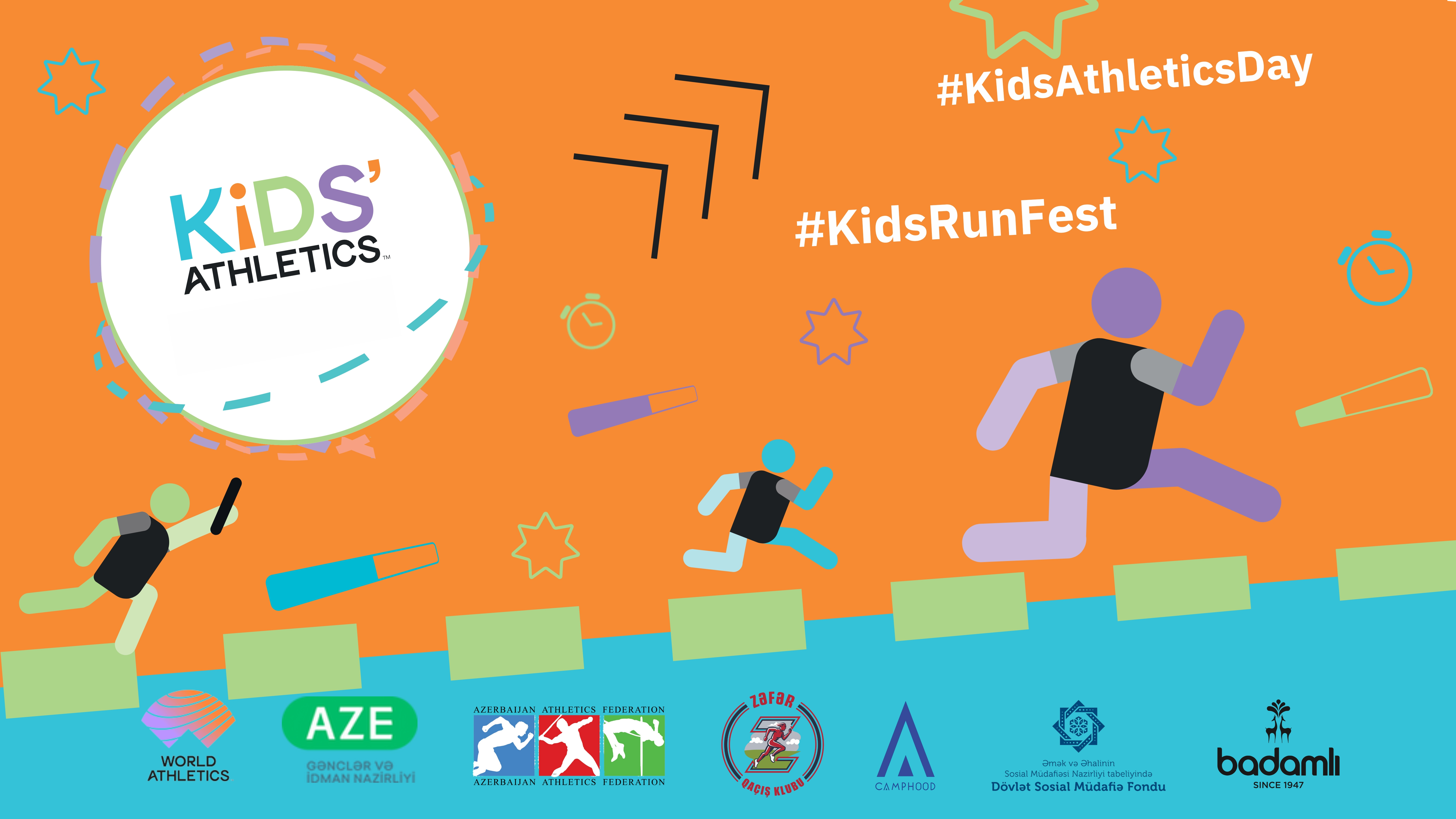 Uşaq Atletikası Gününə həsr edilmiş yarış