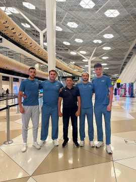 Komandamız Qosanov Memorialına yollanıb!